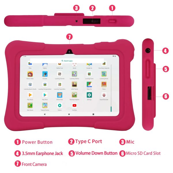 Mini Kids Tablet Android and Google Play Support - Image 3