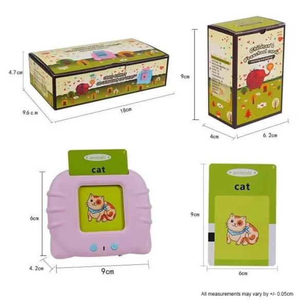 English Learning Talking Flash Cards for Kids – Educational Toy for Toddlers & Preschoolers - Image 6