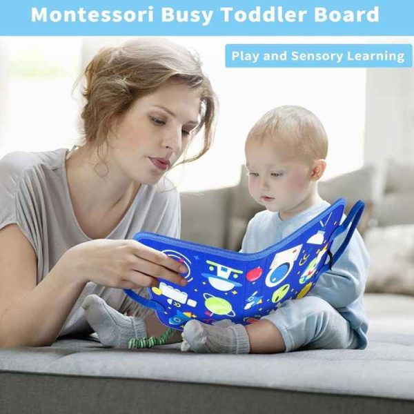 Interactive Learning Play Board for your babies (1–4 years). Pre Learning and physical skill development . - Image 9
