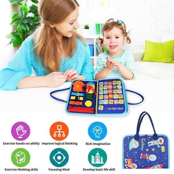Interactive Learning Play Board for your babies (1–4 years). Pre Learning and physical skill development . - Image 11
