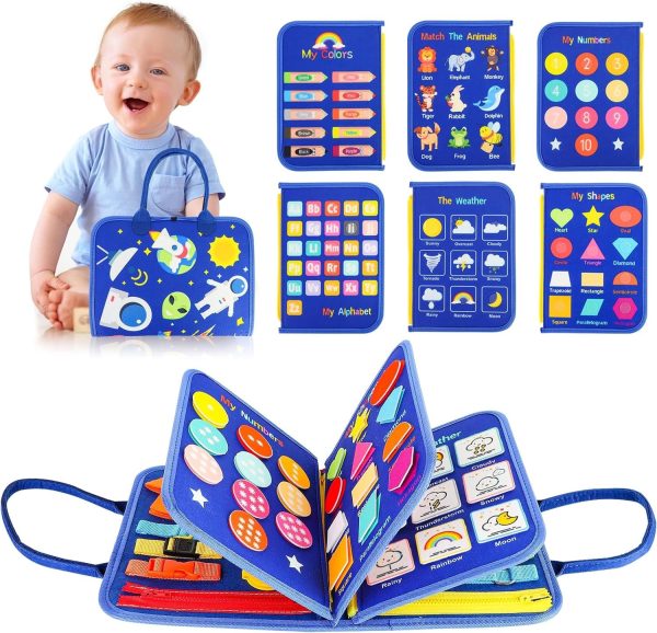 Interactive Learning Play Board for your babies (1–4 years). Pre Learning and physical skill development . - Image 3