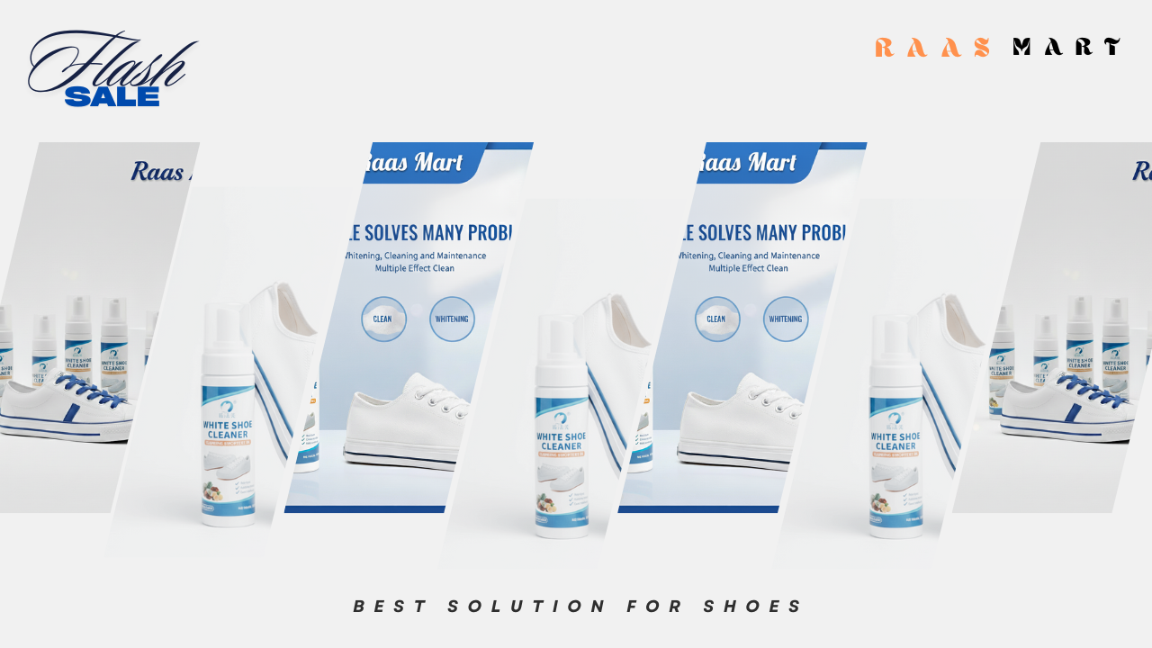 Are your shoes dirty? Try our White Shoe Cleaner Foam / White Sneaker Cleaner - Image 3