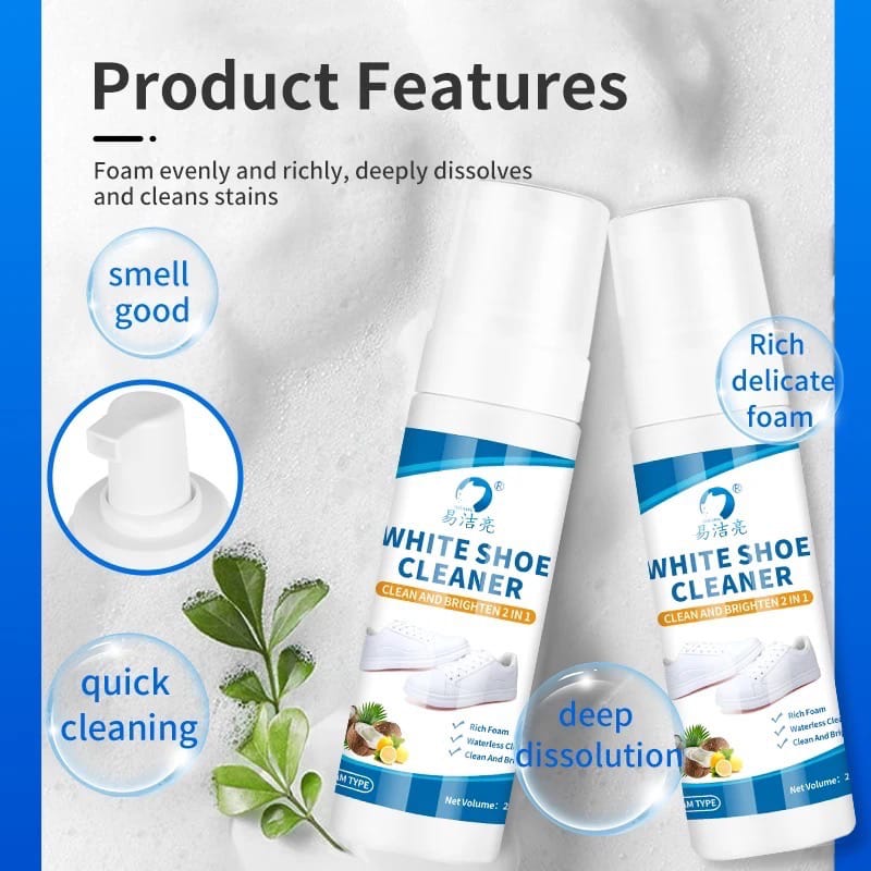 Are your shoes dirty? Try our White Shoe Cleaner Foam / White Sneaker Cleaner - Image 6